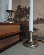 Mavis Silver Candlesticks, Set of 2