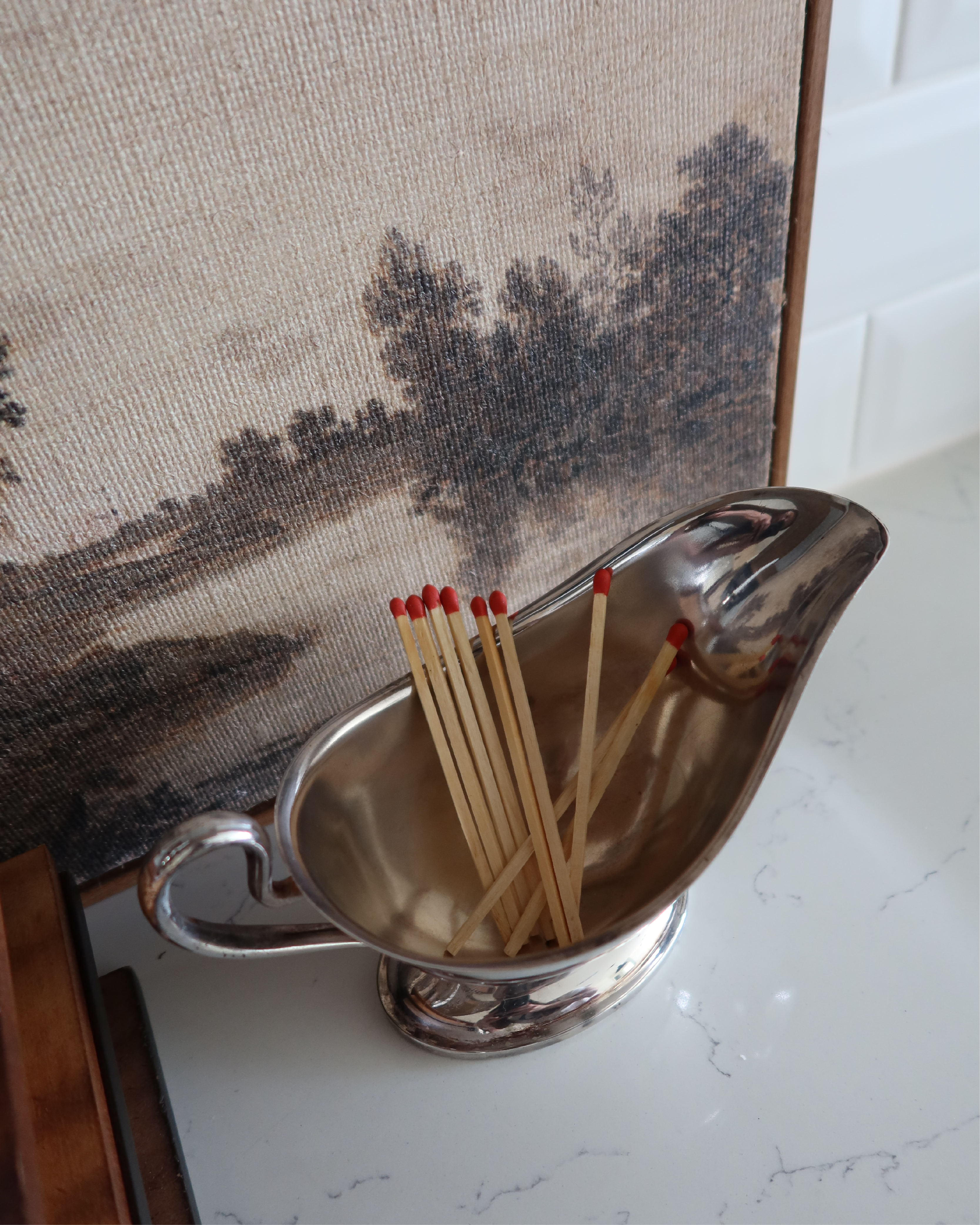 Greer Silver Gravy Boat