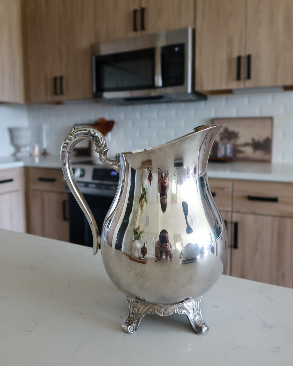 Thalia Silver Pitcher