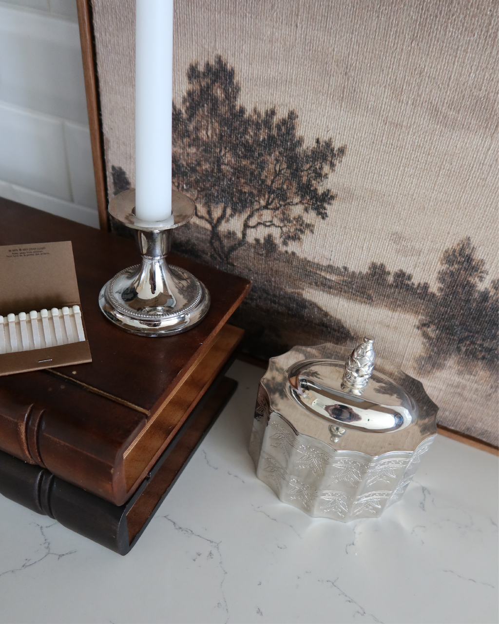 Katerina Silver Trinket Box