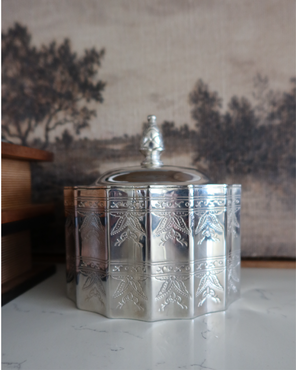 Katerina Silver Trinket Box