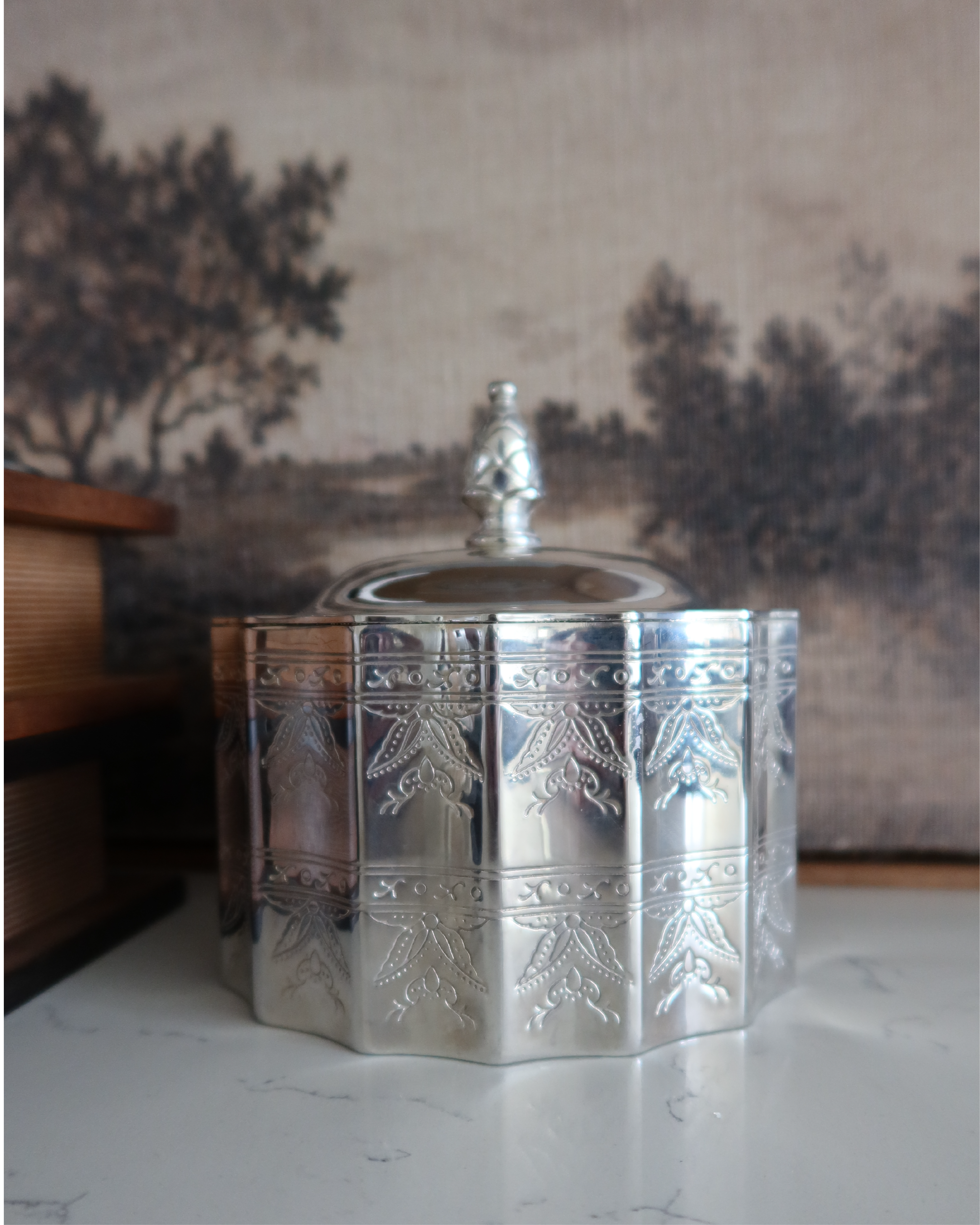 Katerina Silver Trinket Box
