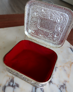 Aurelia Silver Jewelry Box