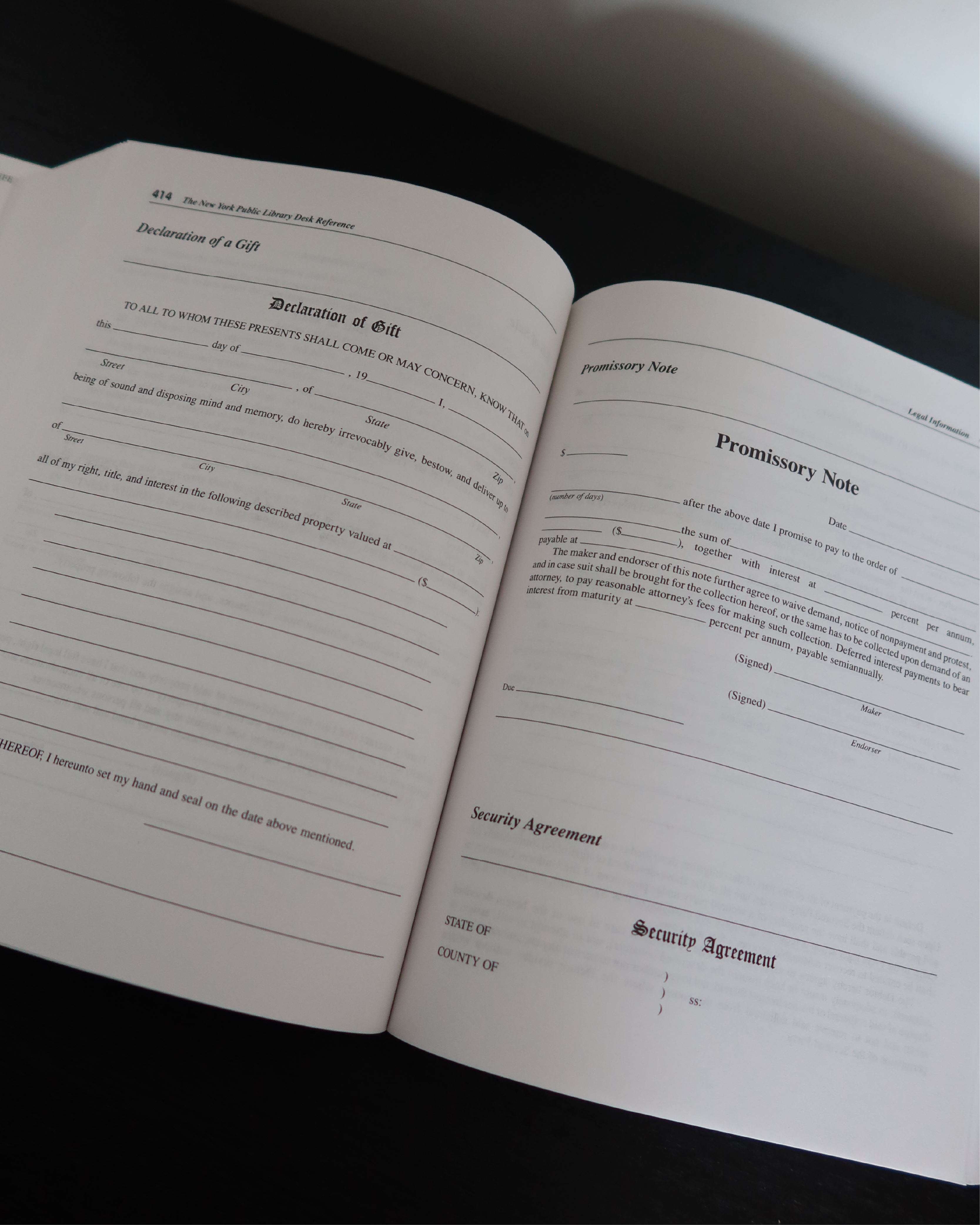 The New York Public Library Desk Reference Book