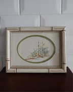 Birch Watercolor Framed Painting