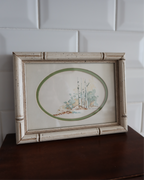 Birch Watercolor Framed Painting