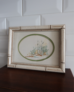 Birch Watercolor Framed Painting