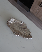 Oakley 12.25" Silver Leaf Tray
