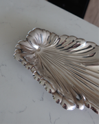 Oakley 12.25" Silver Leaf Tray