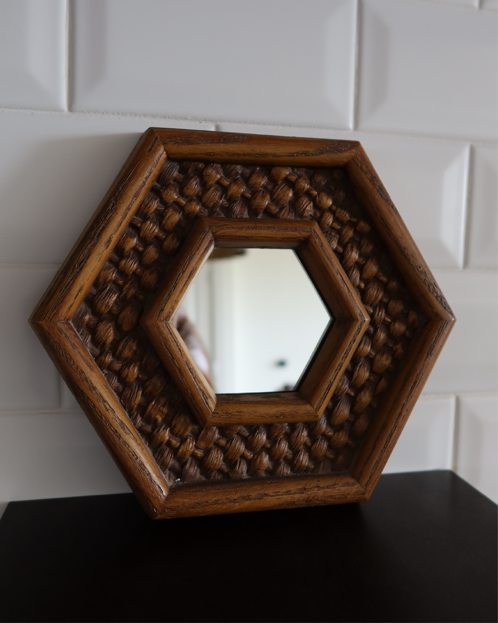 Ellsworth Mirror w/ Wooden Frame