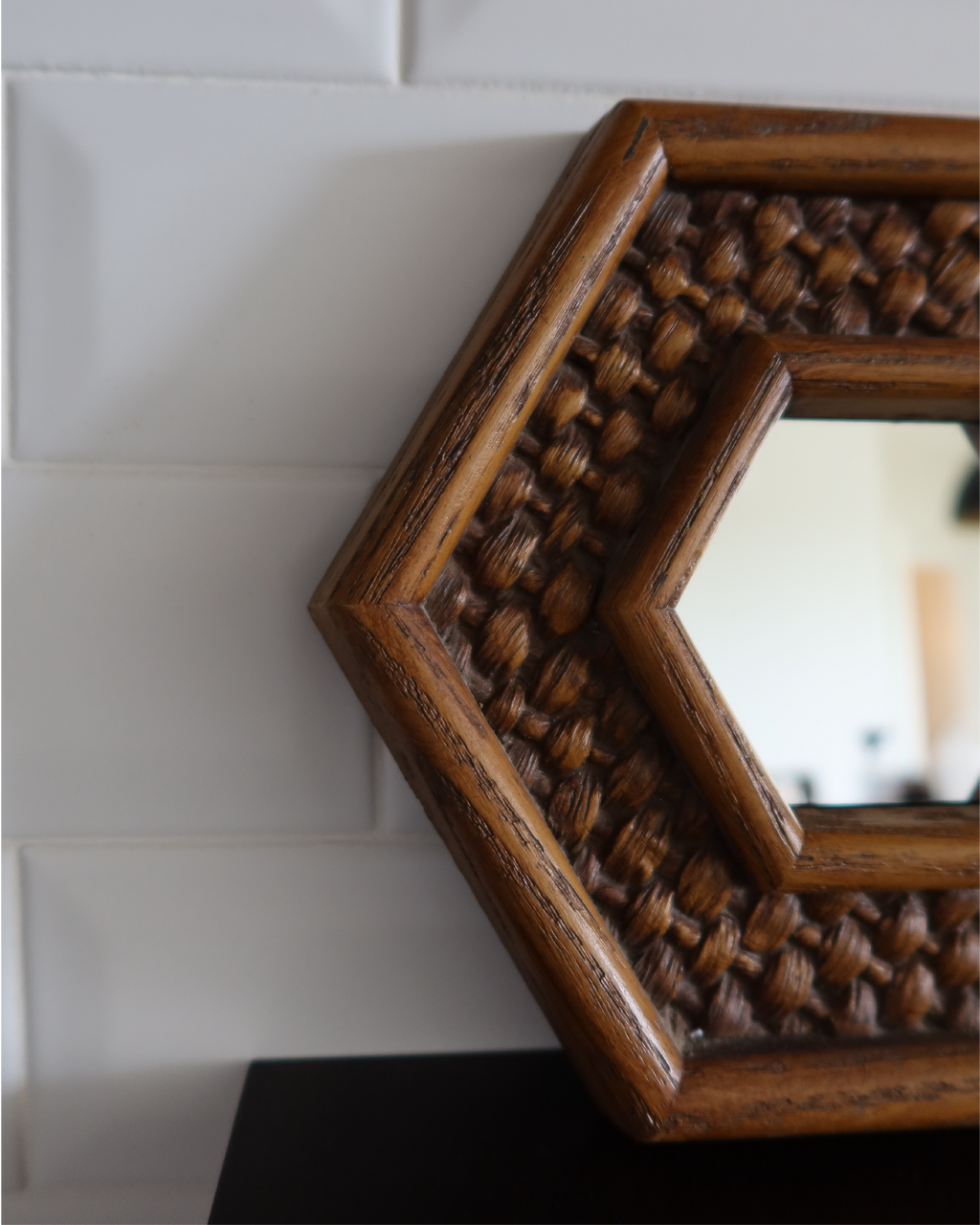 Ellsworth Mirror w/ Wooden Frame
