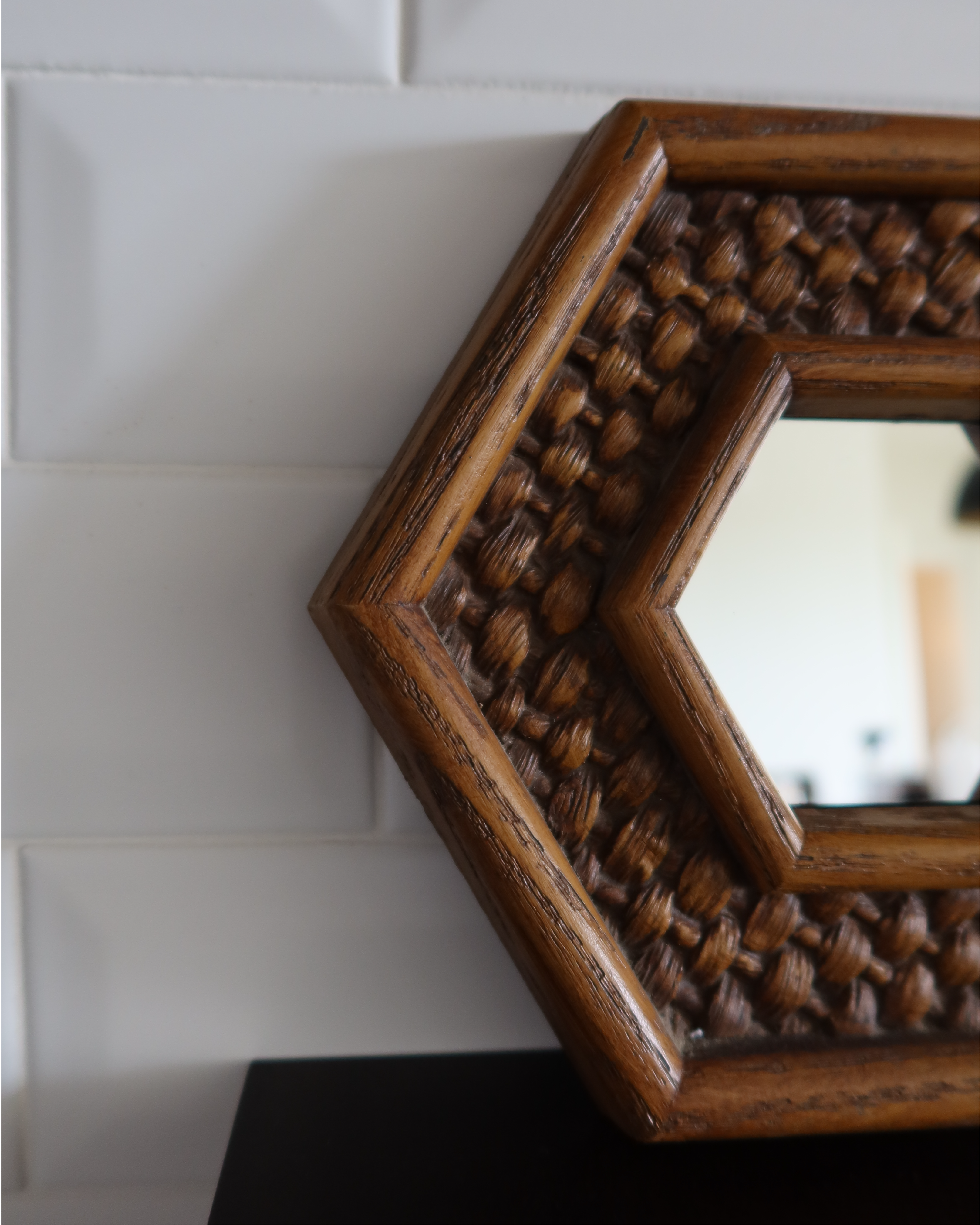 Ellsworth Mirror w/ Wooden Frame