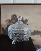 Cove Crystal Candy Jar