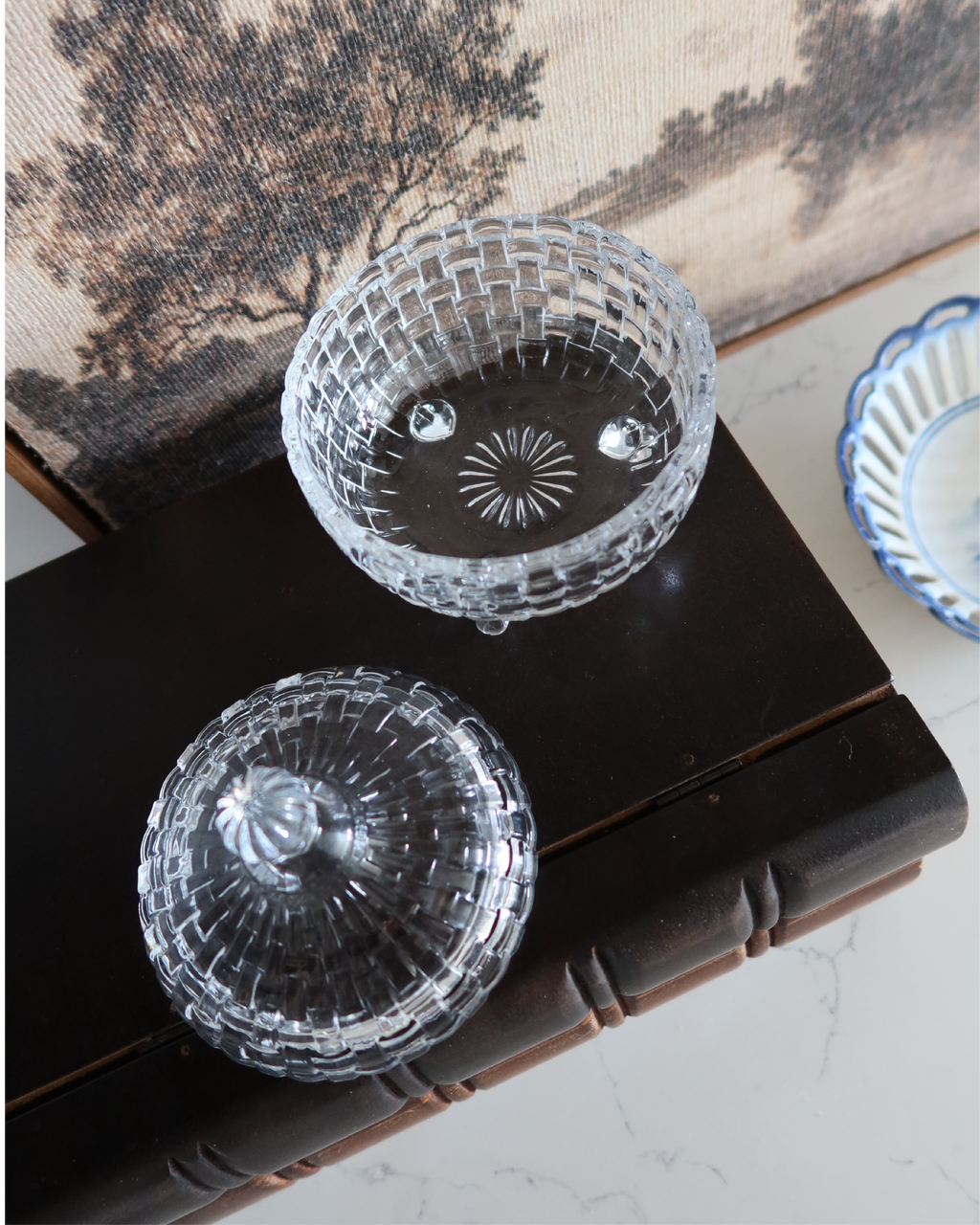 Cove Crystal Candy Jar