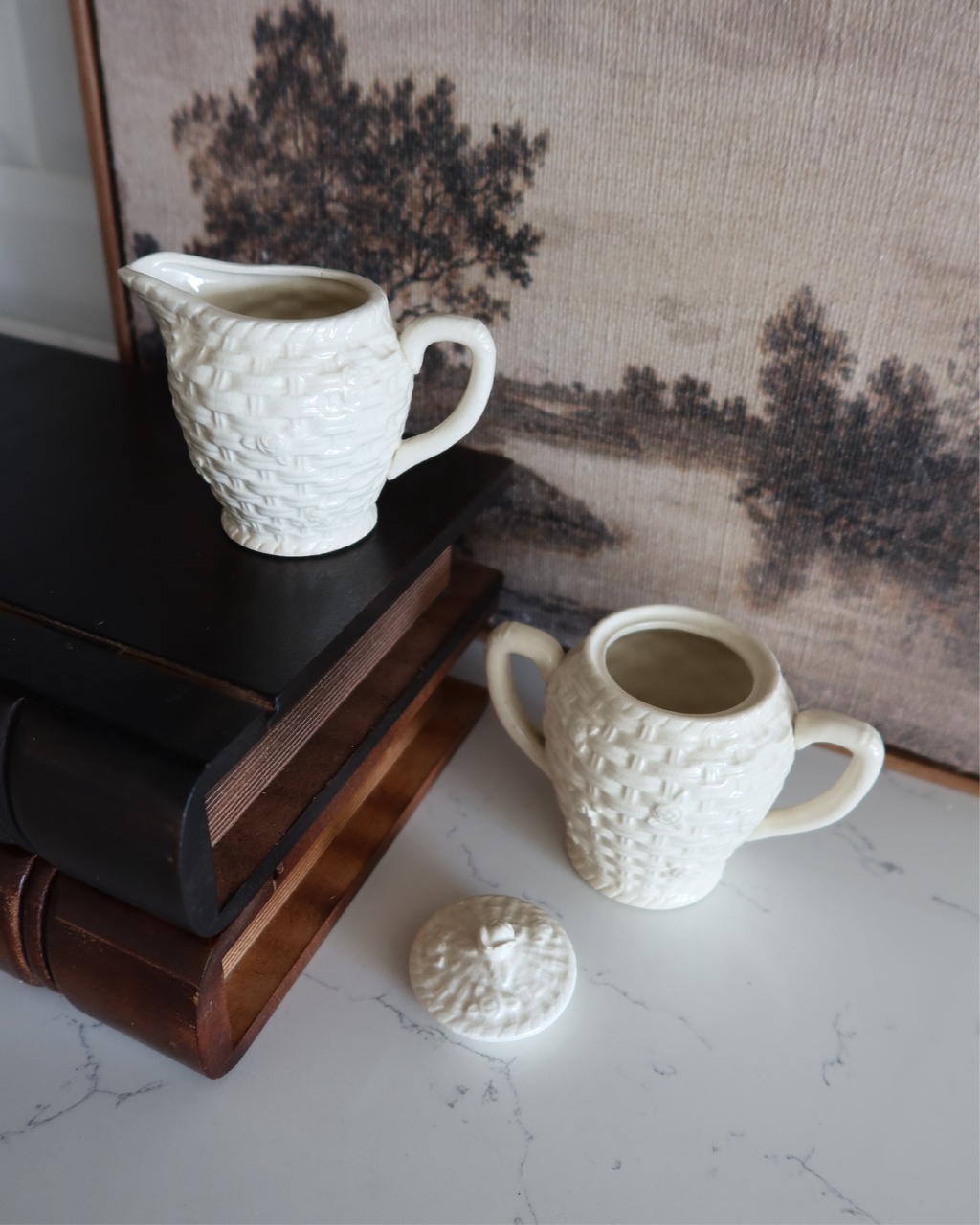 Nantucket Sugar & Creamer Set