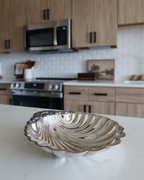 Sandrine 9.75" Silver Shell Tray
