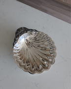 Sandrine 9.75" Silver Shell Tray