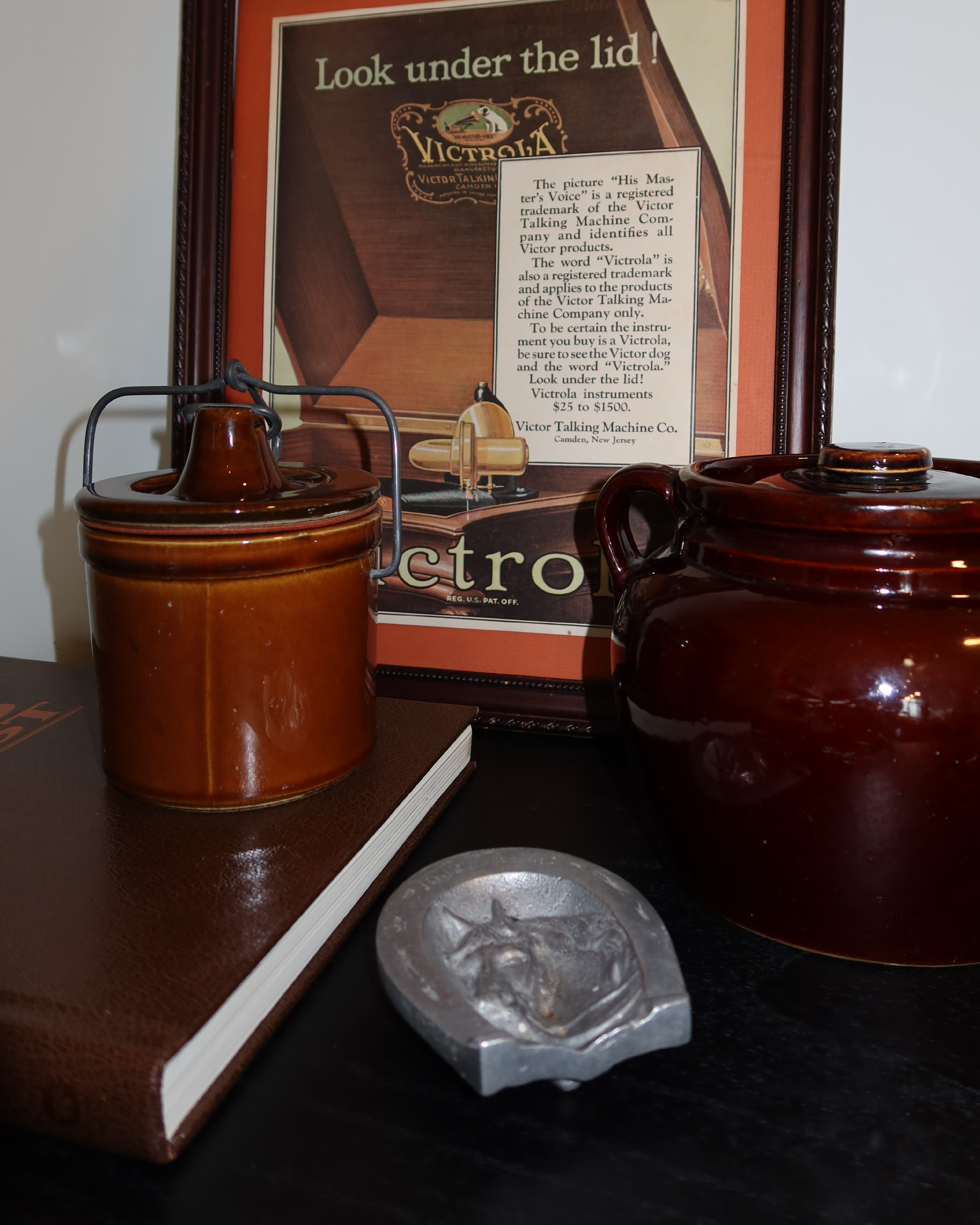 Colter Caramel Ceramic Crock