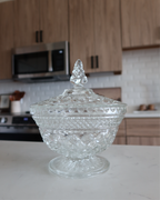 June 6.75" Glass Candy Jar