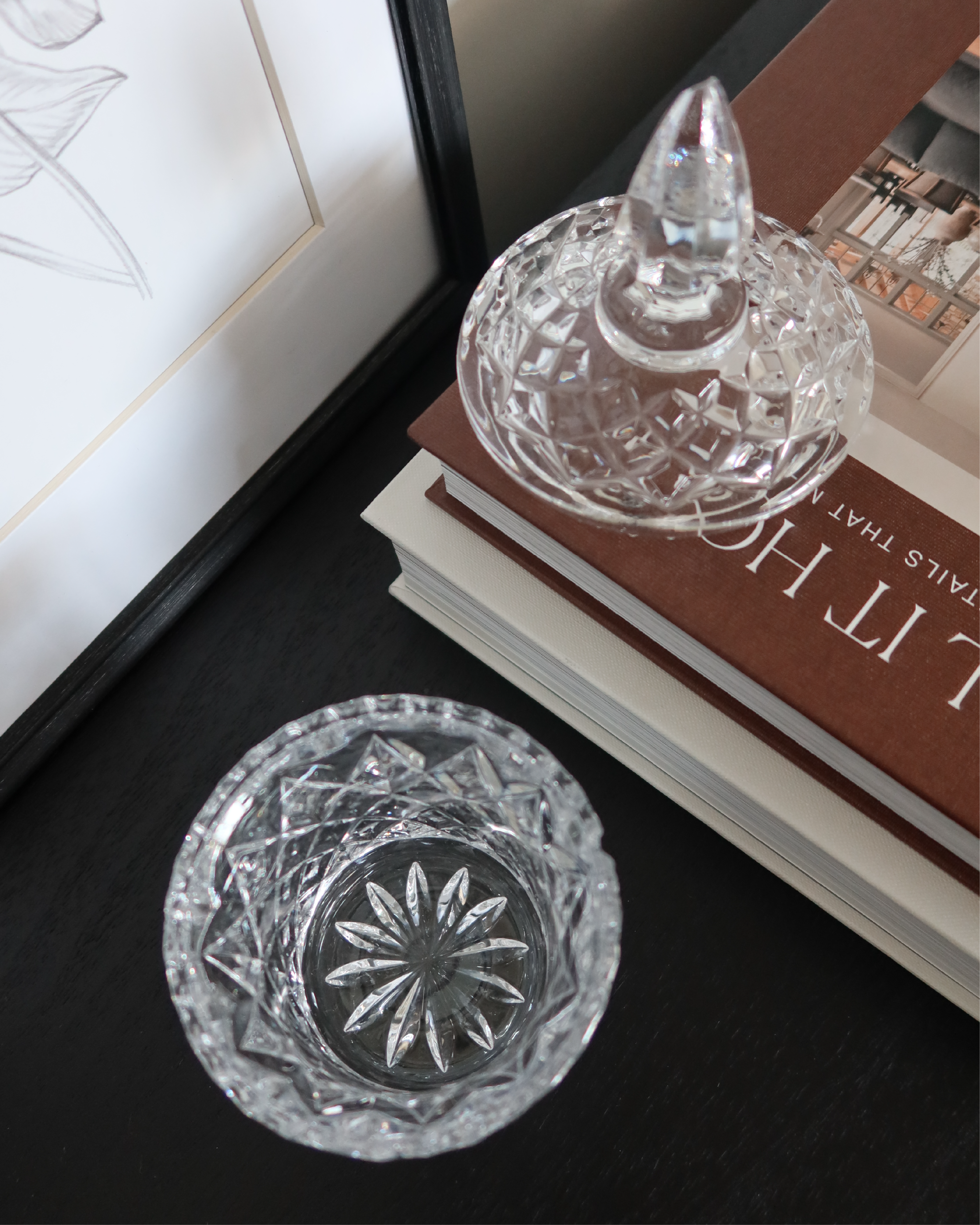 Laurent Crystal Candy Jar