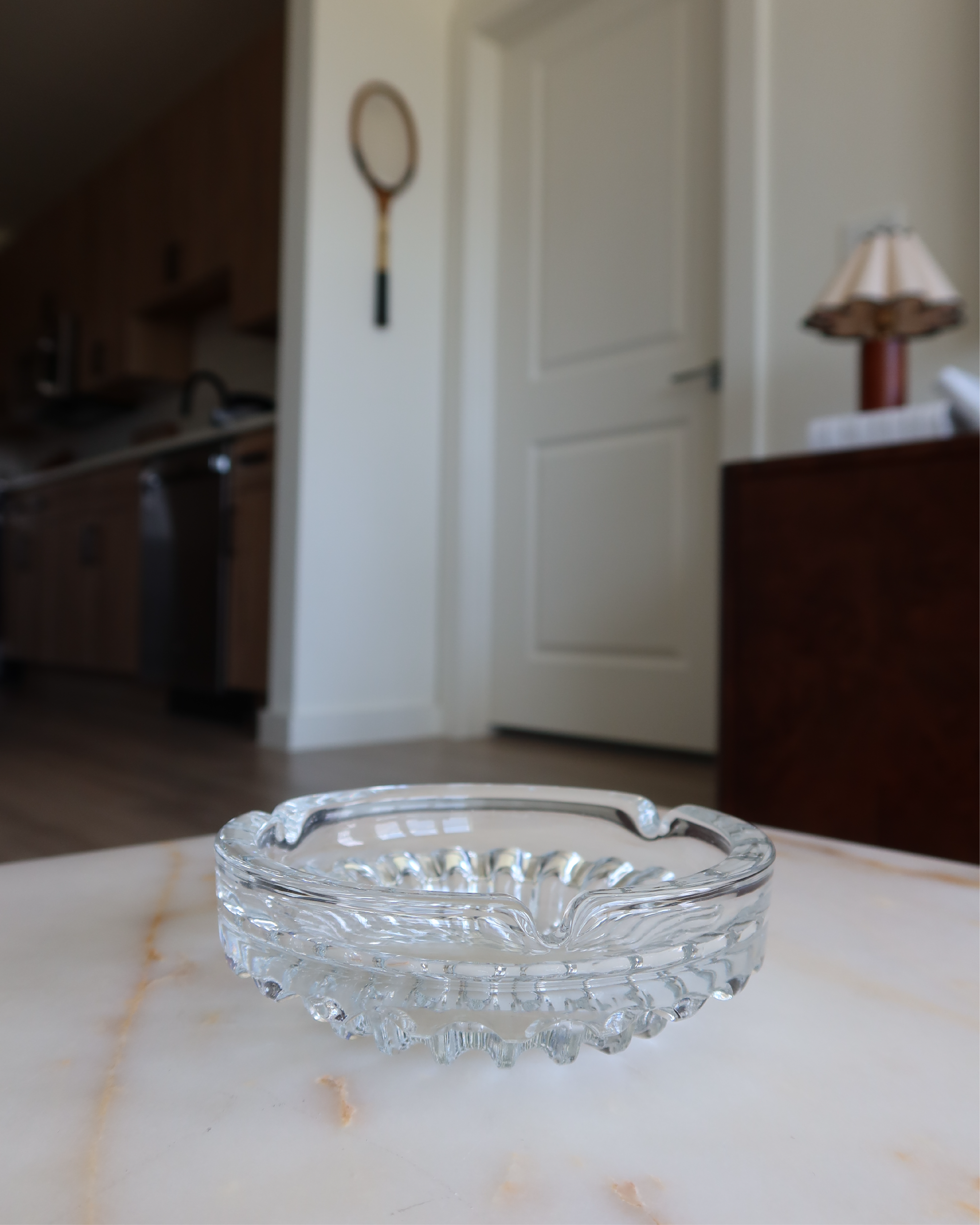 Nola 4.5" Crystal Ashtray