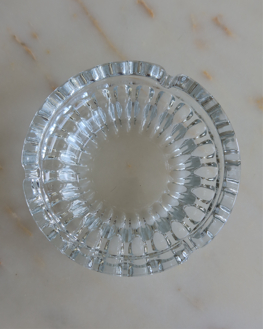Nola 4.5" Crystal Ashtray