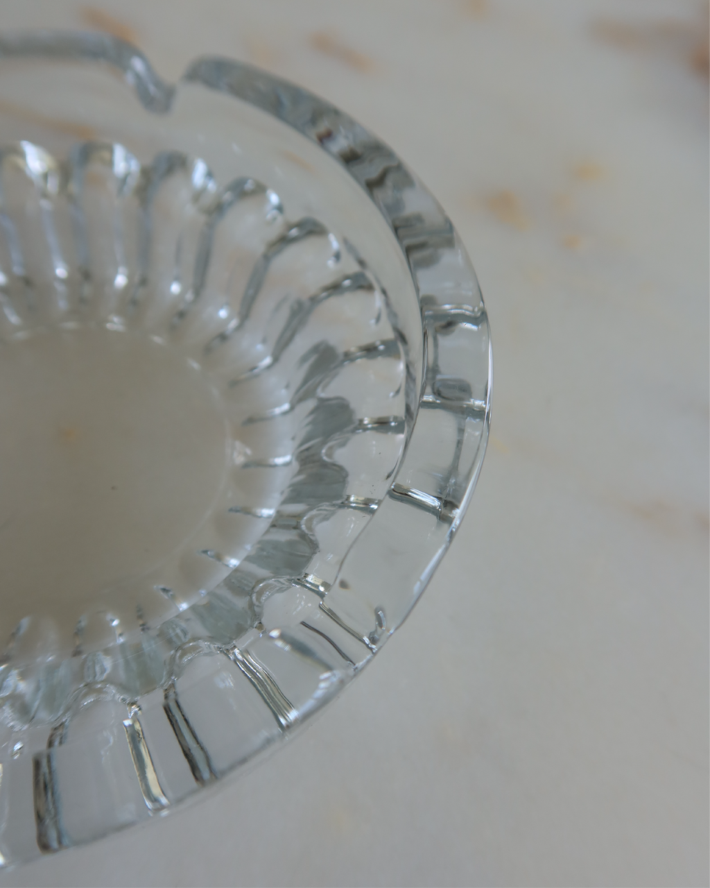 Nola 4.5" Crystal Ashtray