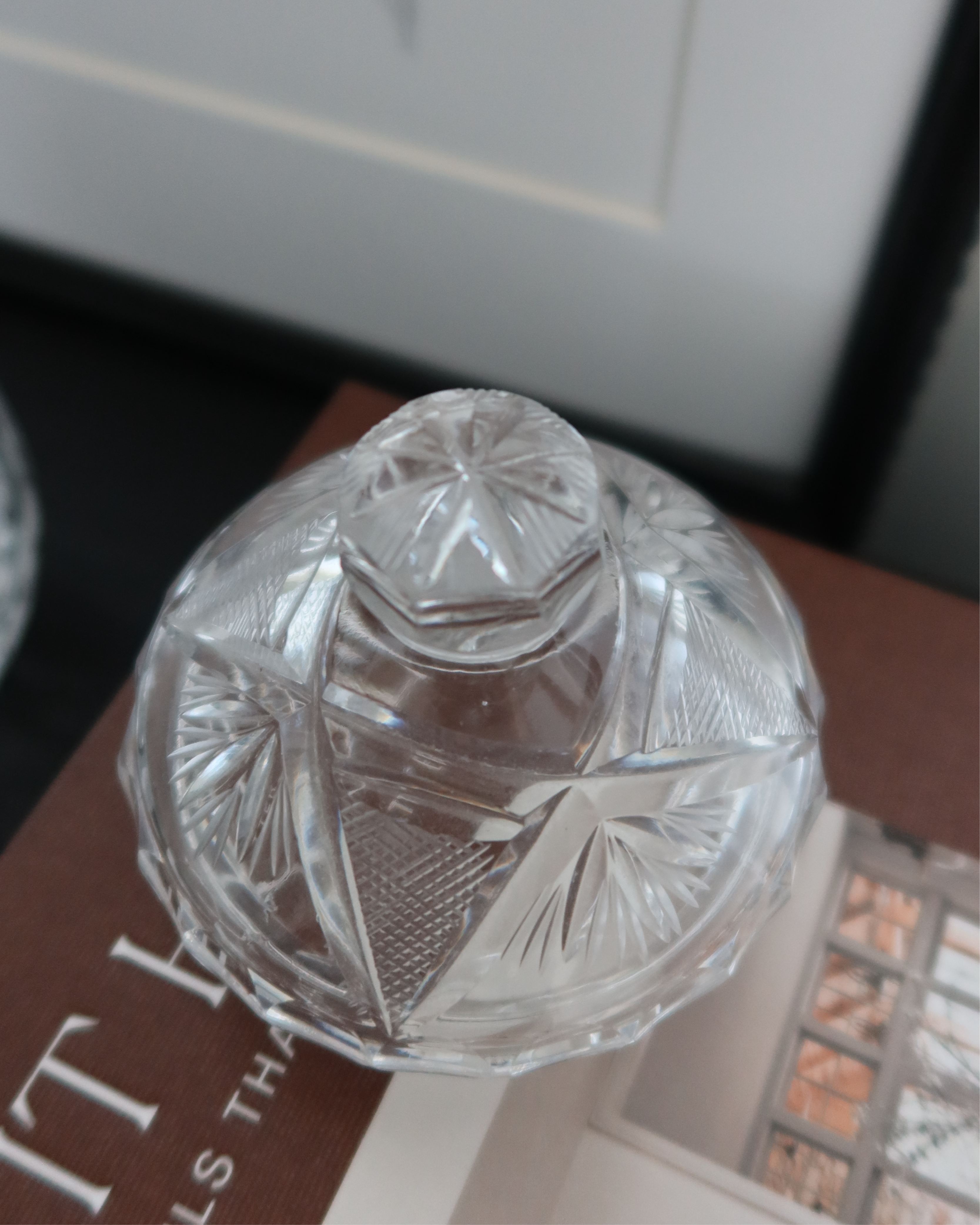 Claudine Crystal Candy Jar