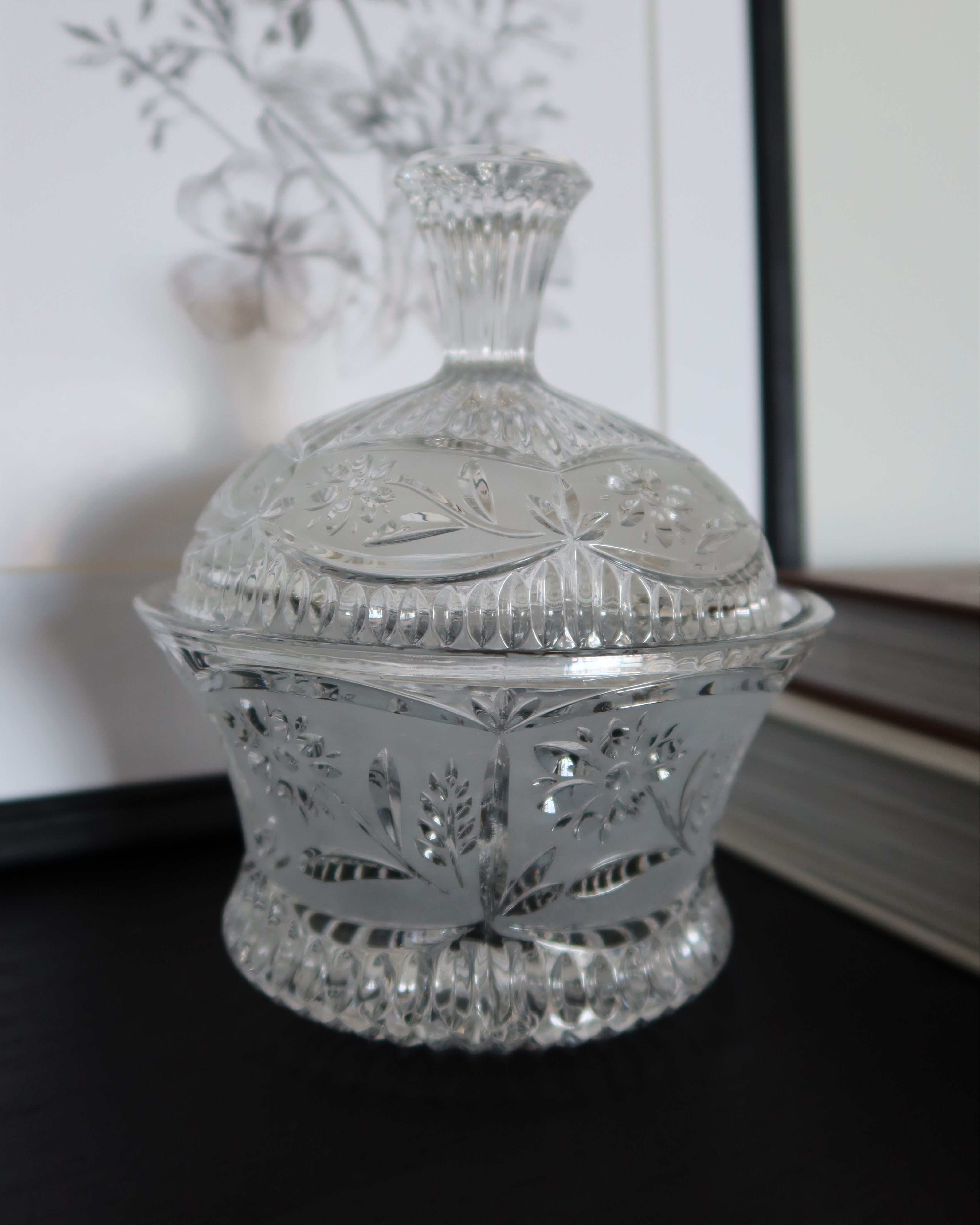 Juliette Crystal Candy Jar