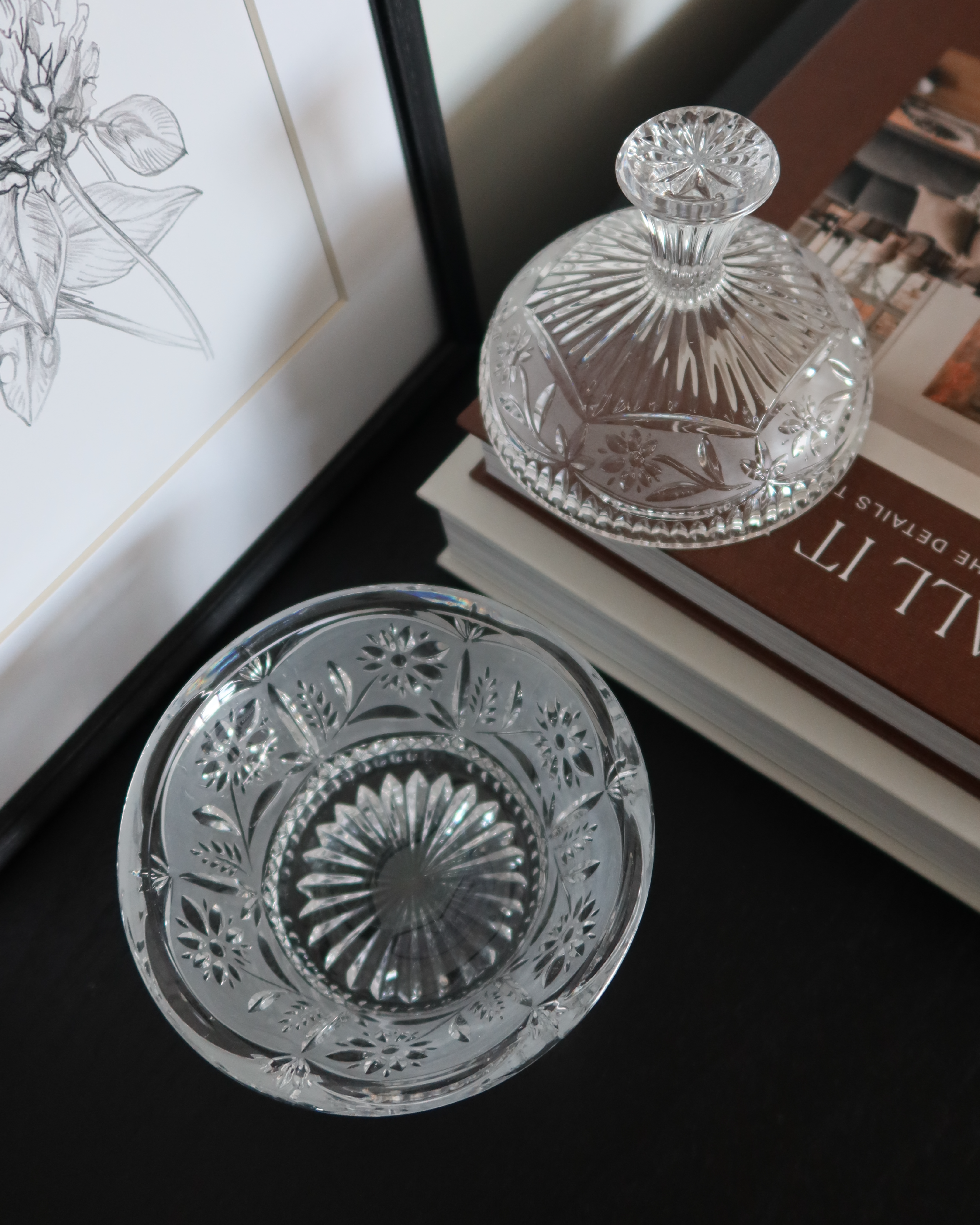 Juliette Crystal Candy Jar