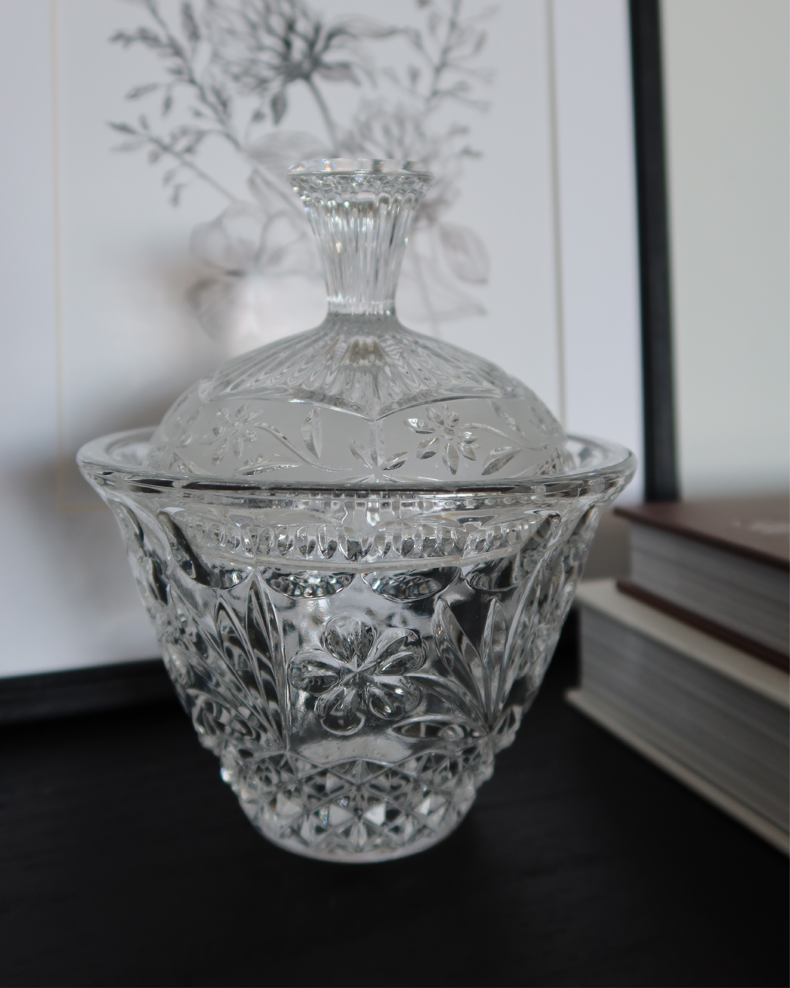 Callahan Crystal Candy Jar