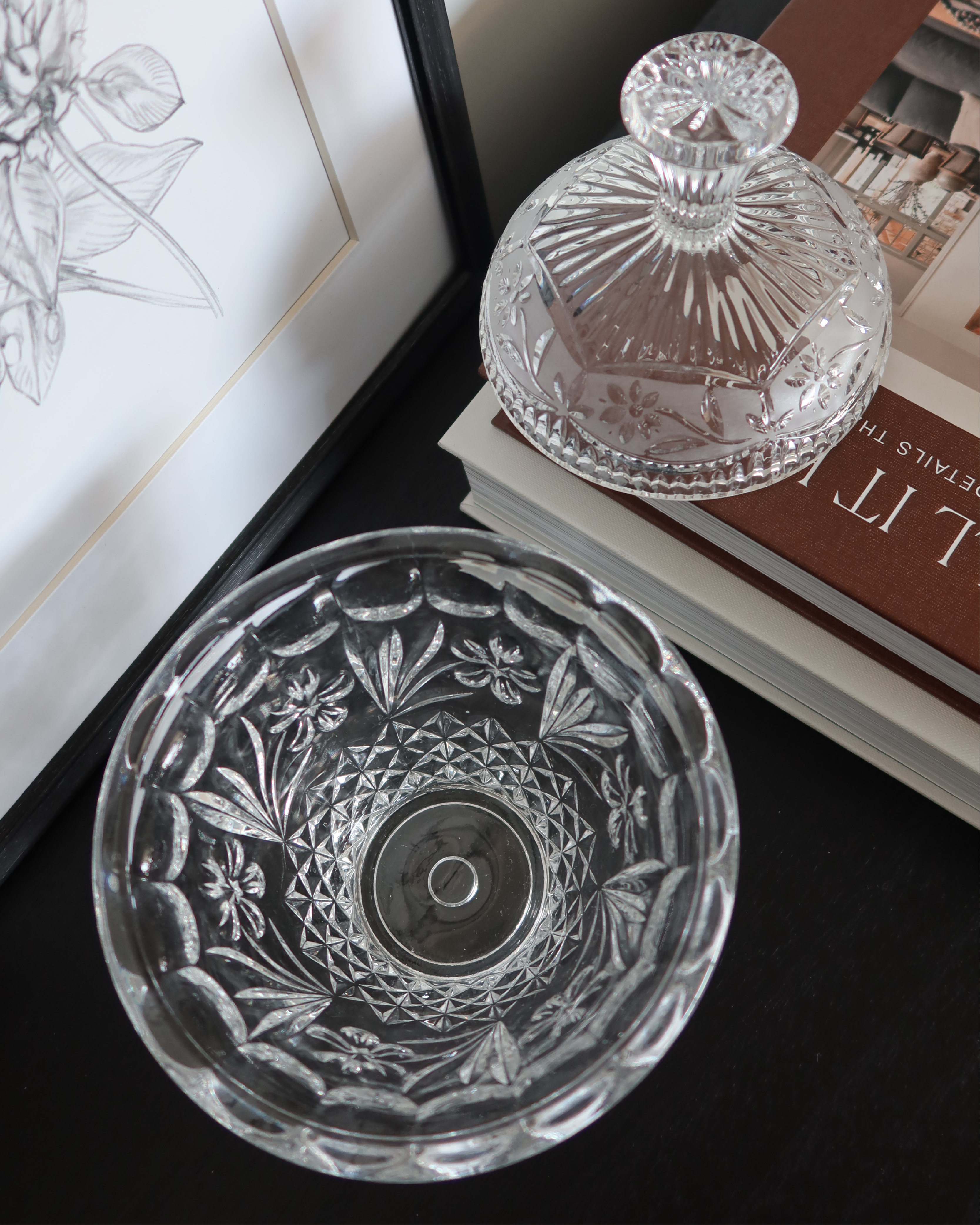 Callahan Crystal Candy Jar