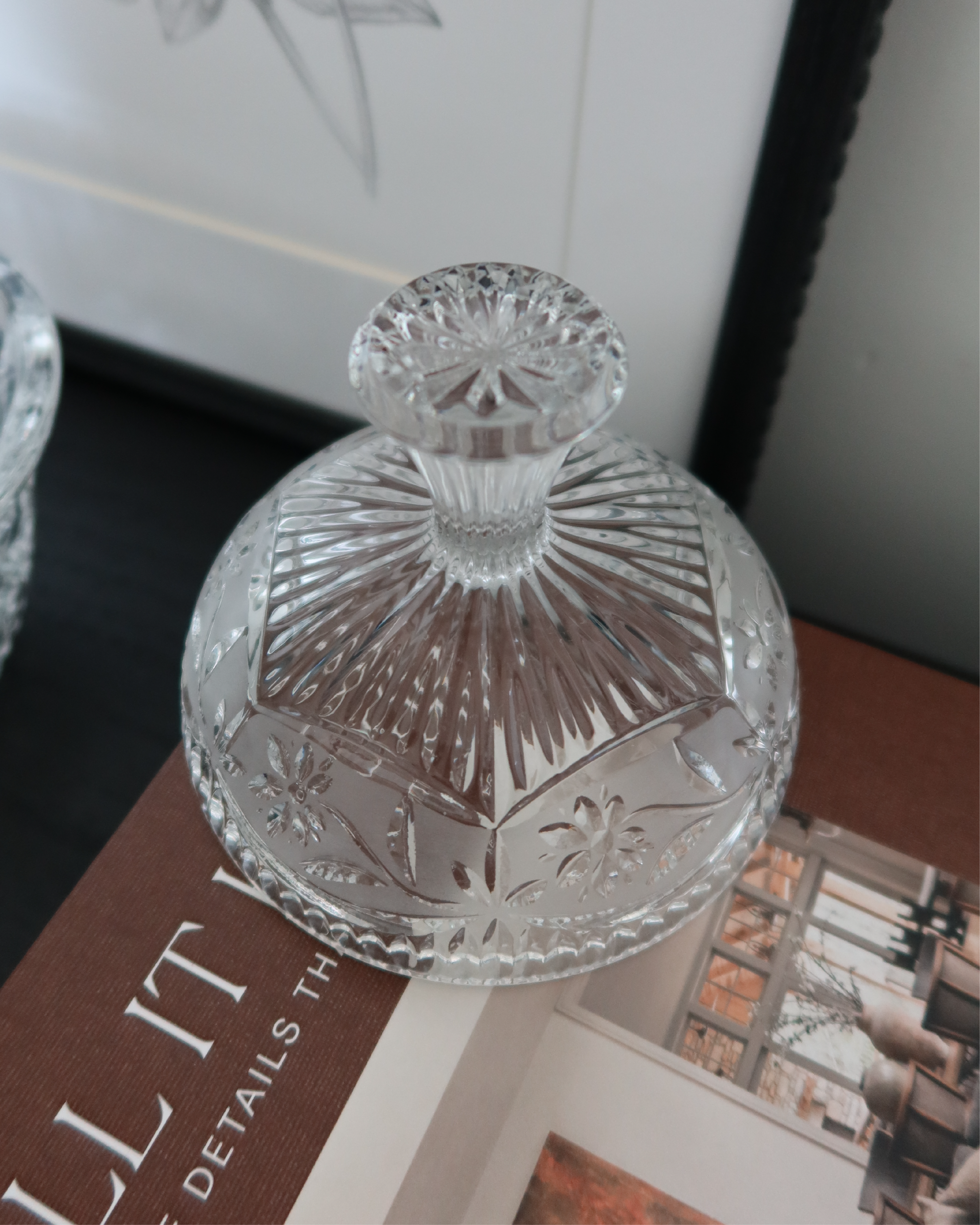 Callahan Crystal Candy Jar