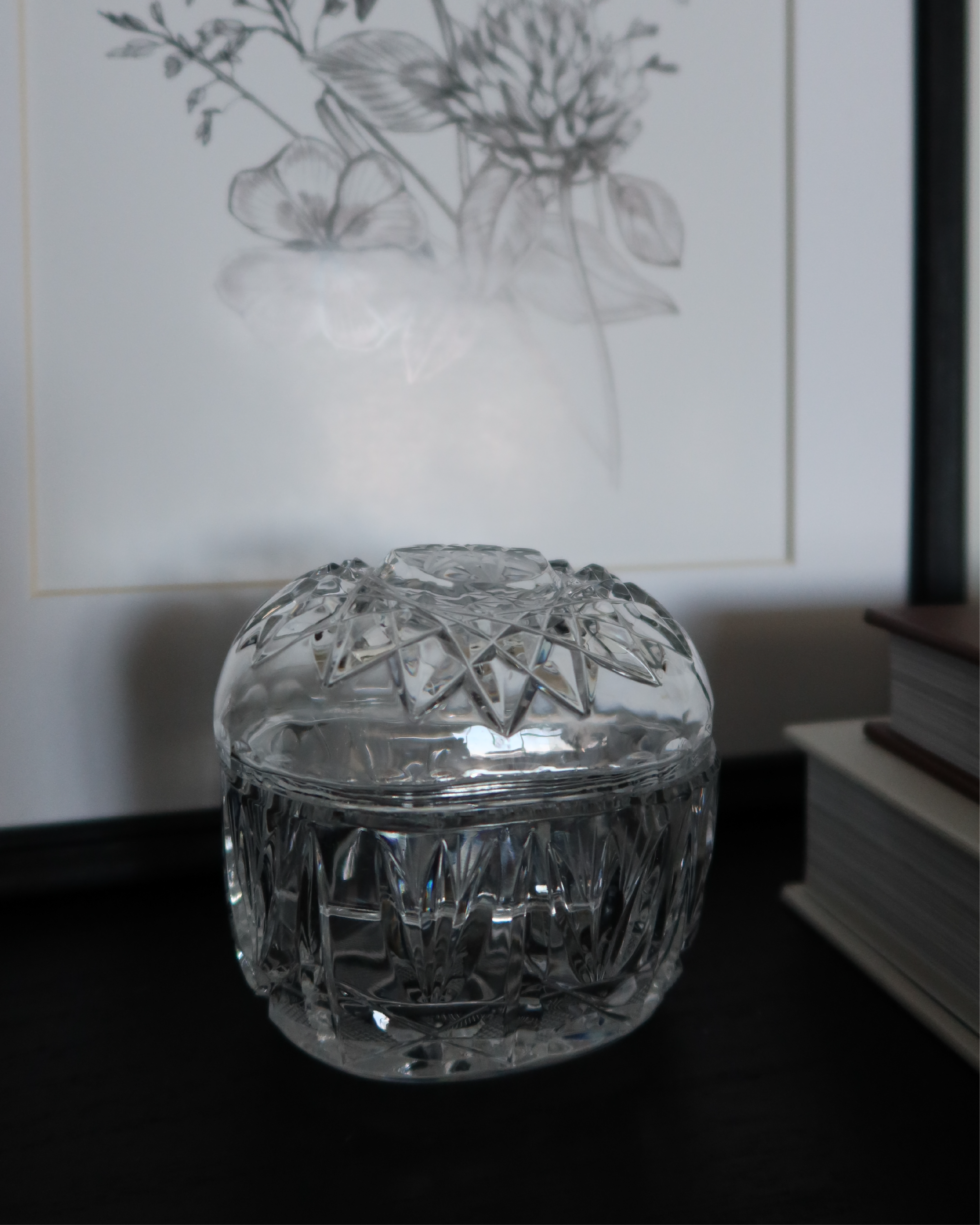 Clara Crystal Trinket Box