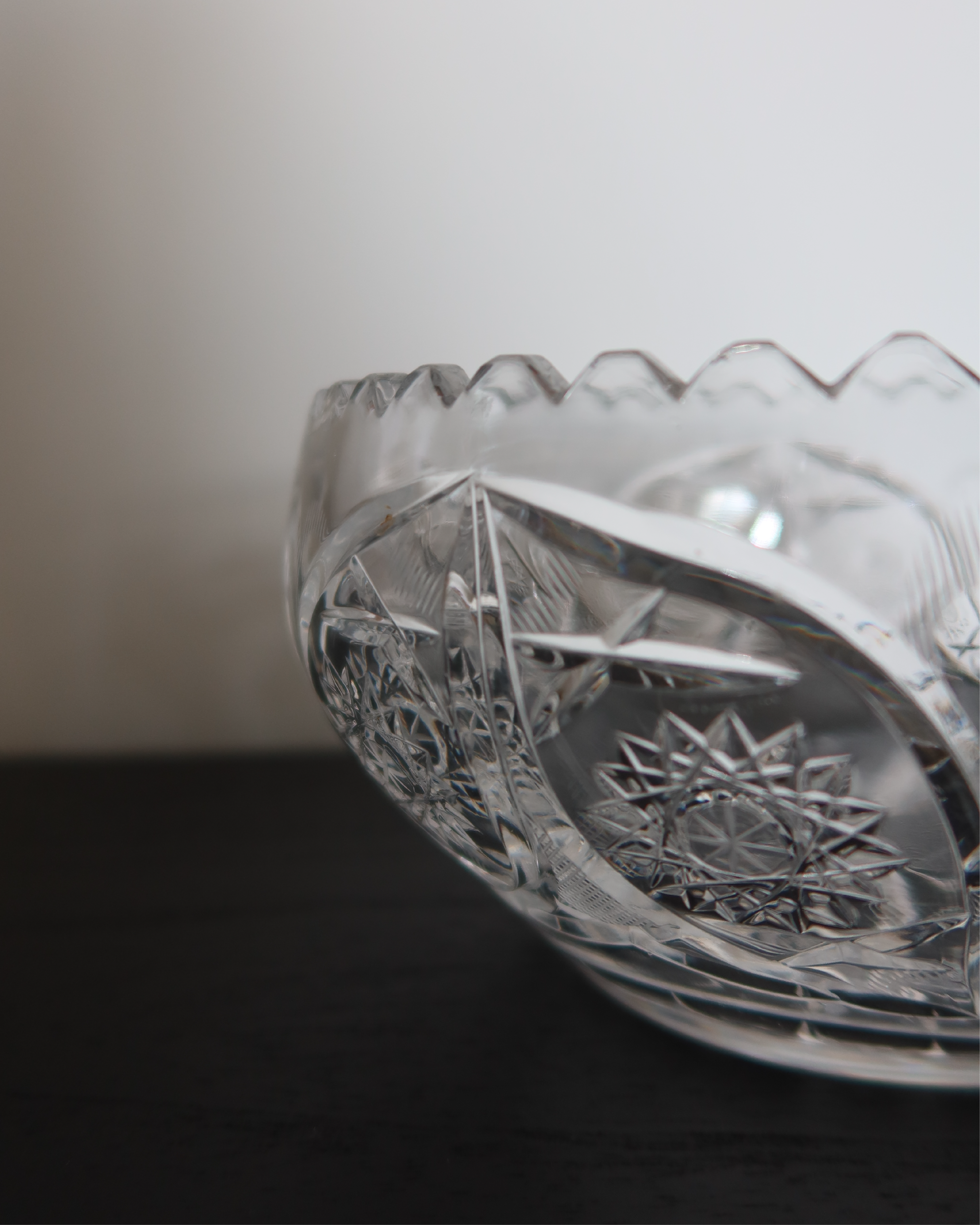 Vivienne 8" Crystal Bowl