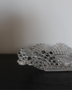 Della 6.75" Crystal Trinket Dish