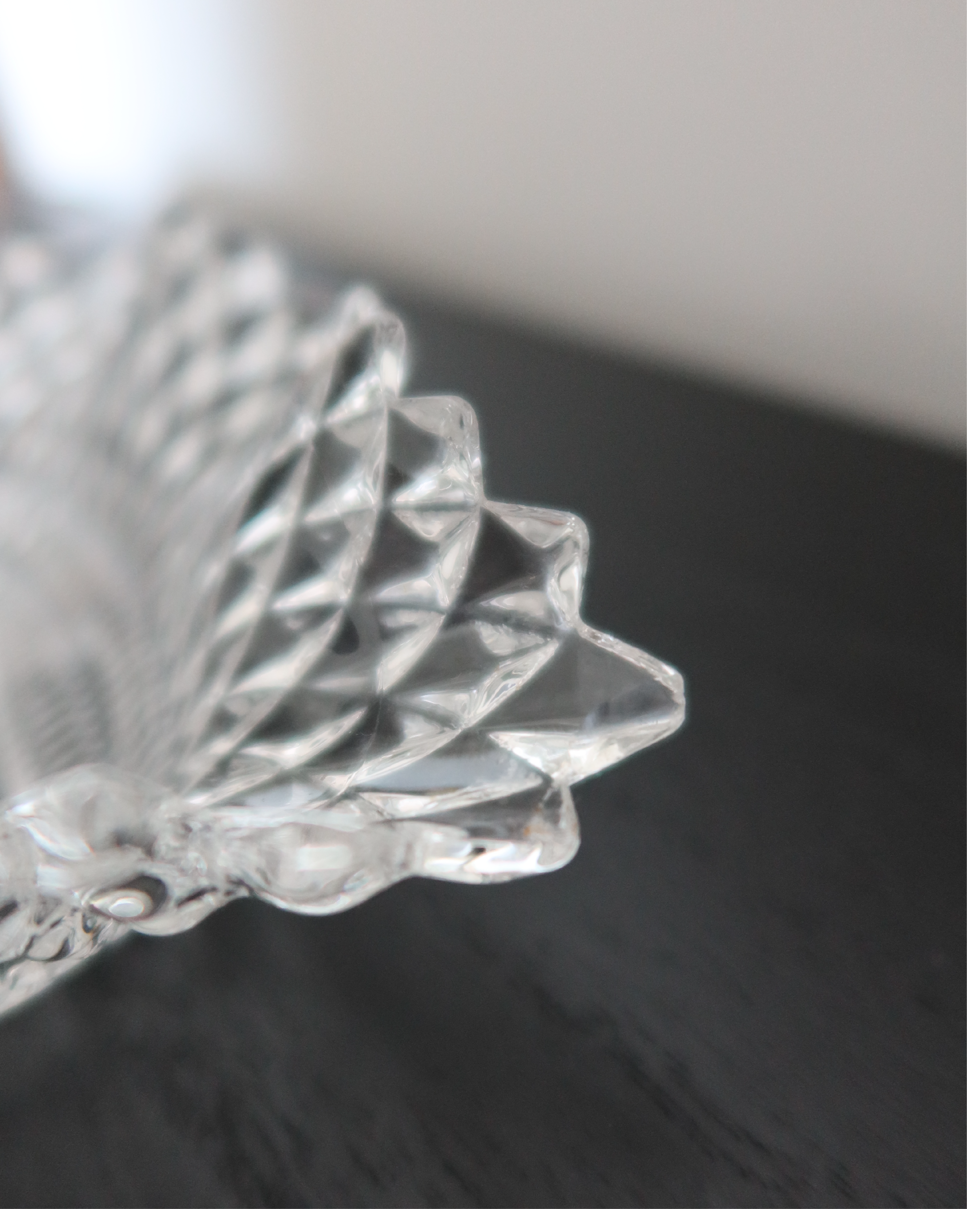 Della Crystal Trinket Dish