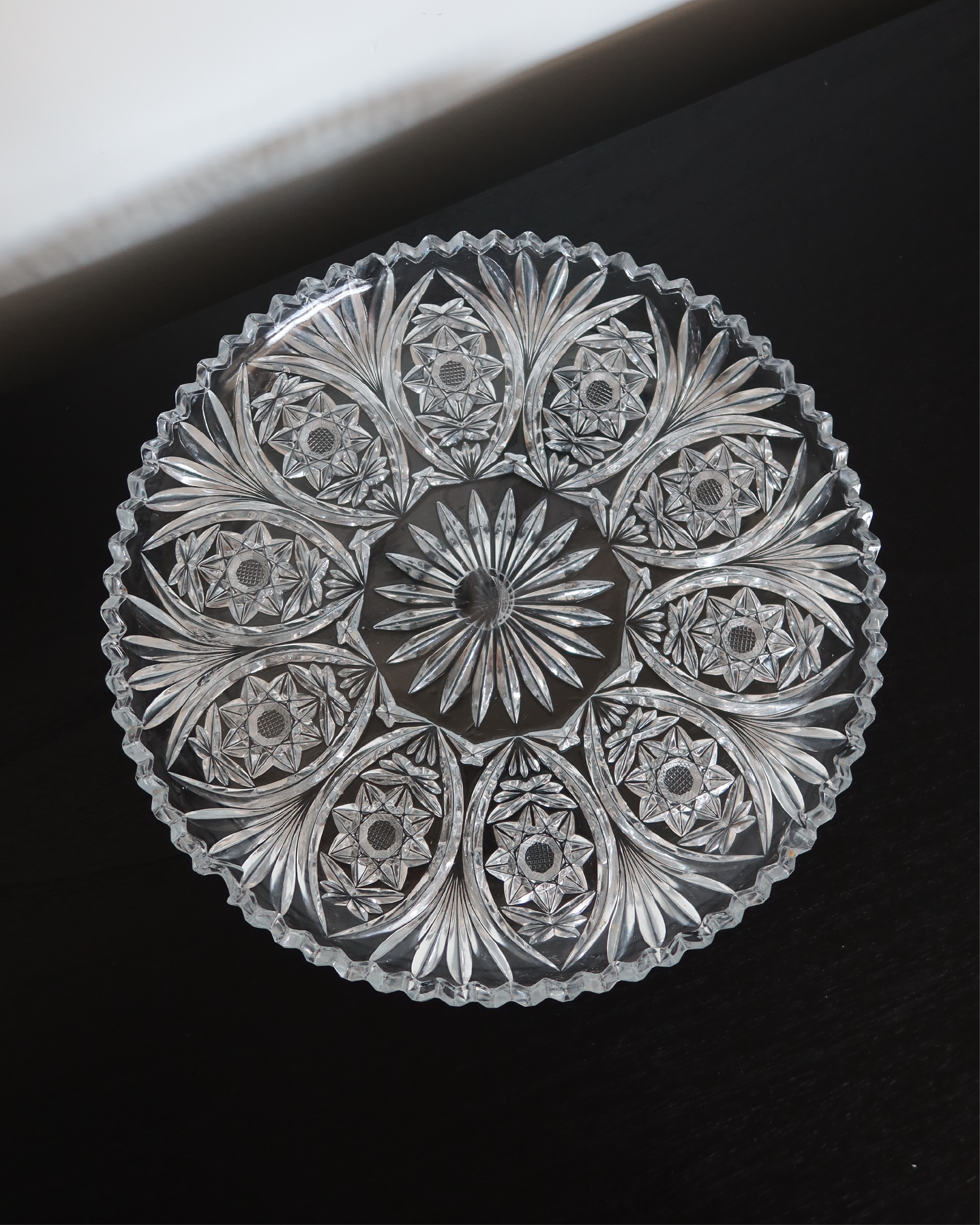 Clementine 11.5" Crystal Platter