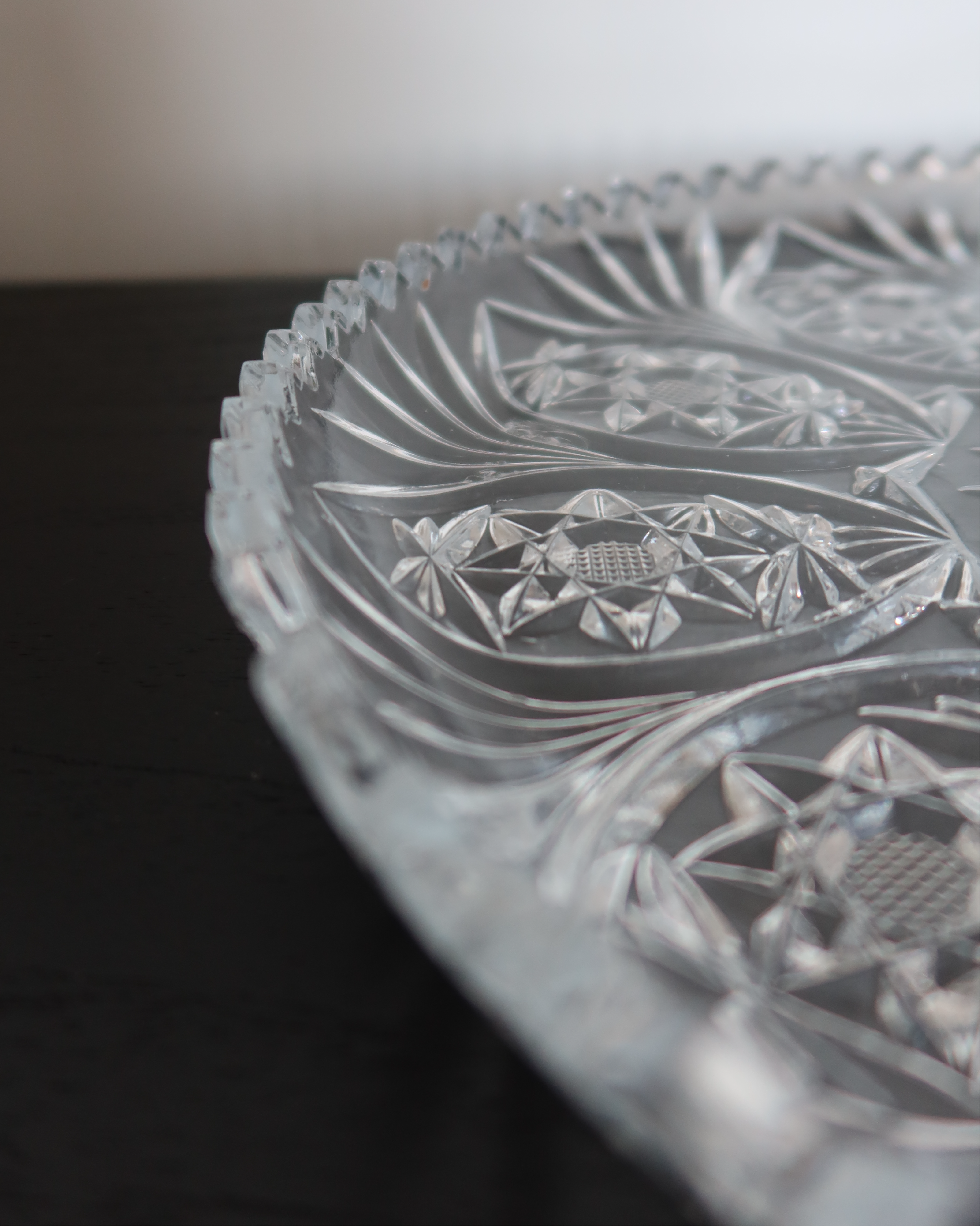 Clementine 11.5" Crystal Platter