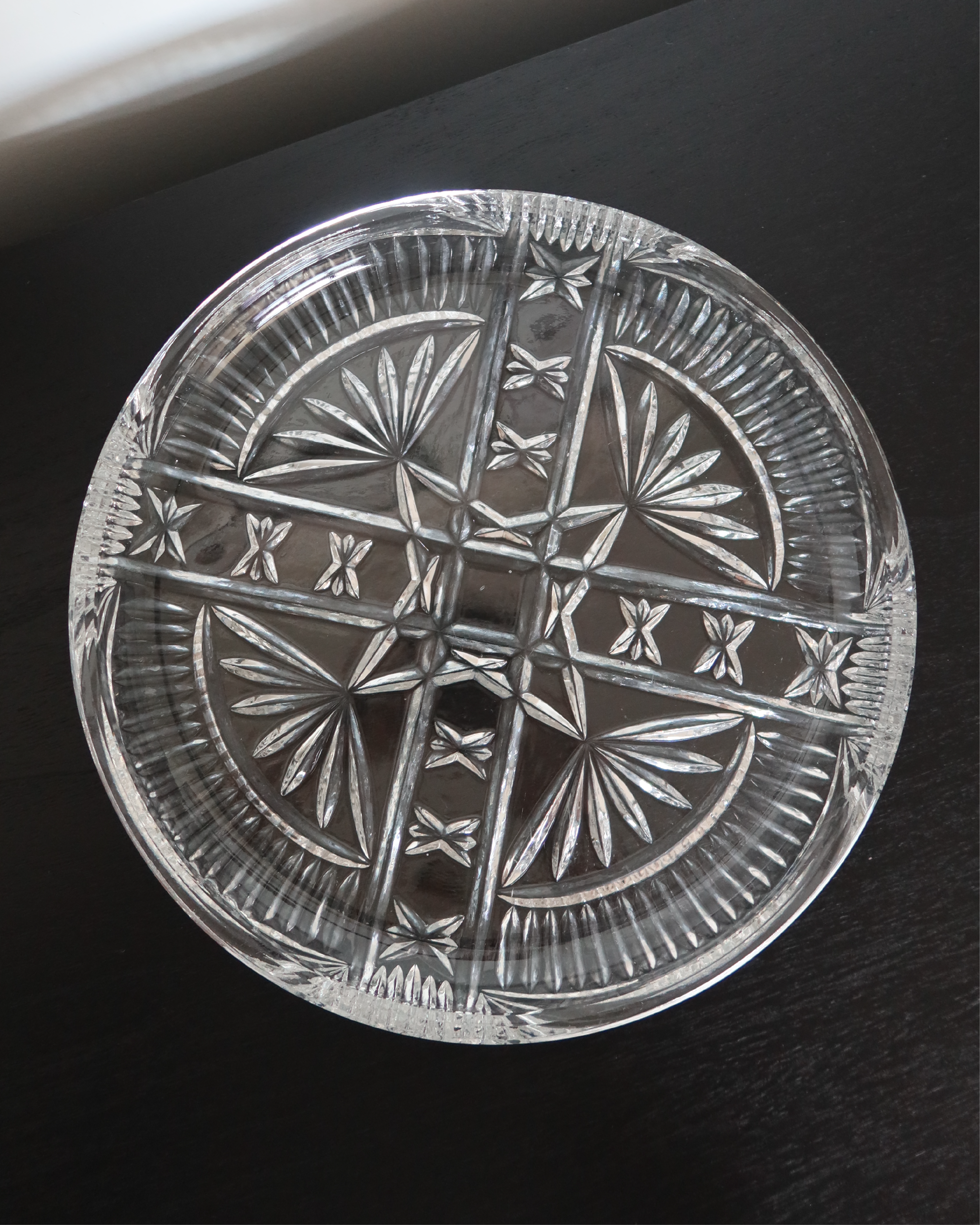 Candace 11.5" Crystal Platter