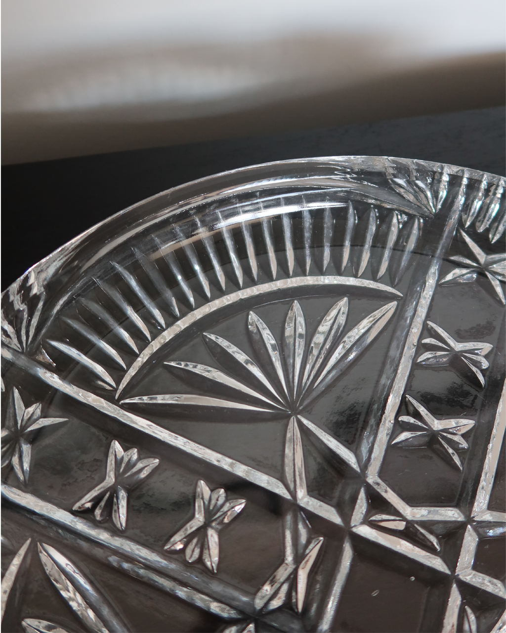 Candace 11.5" Crystal Platter