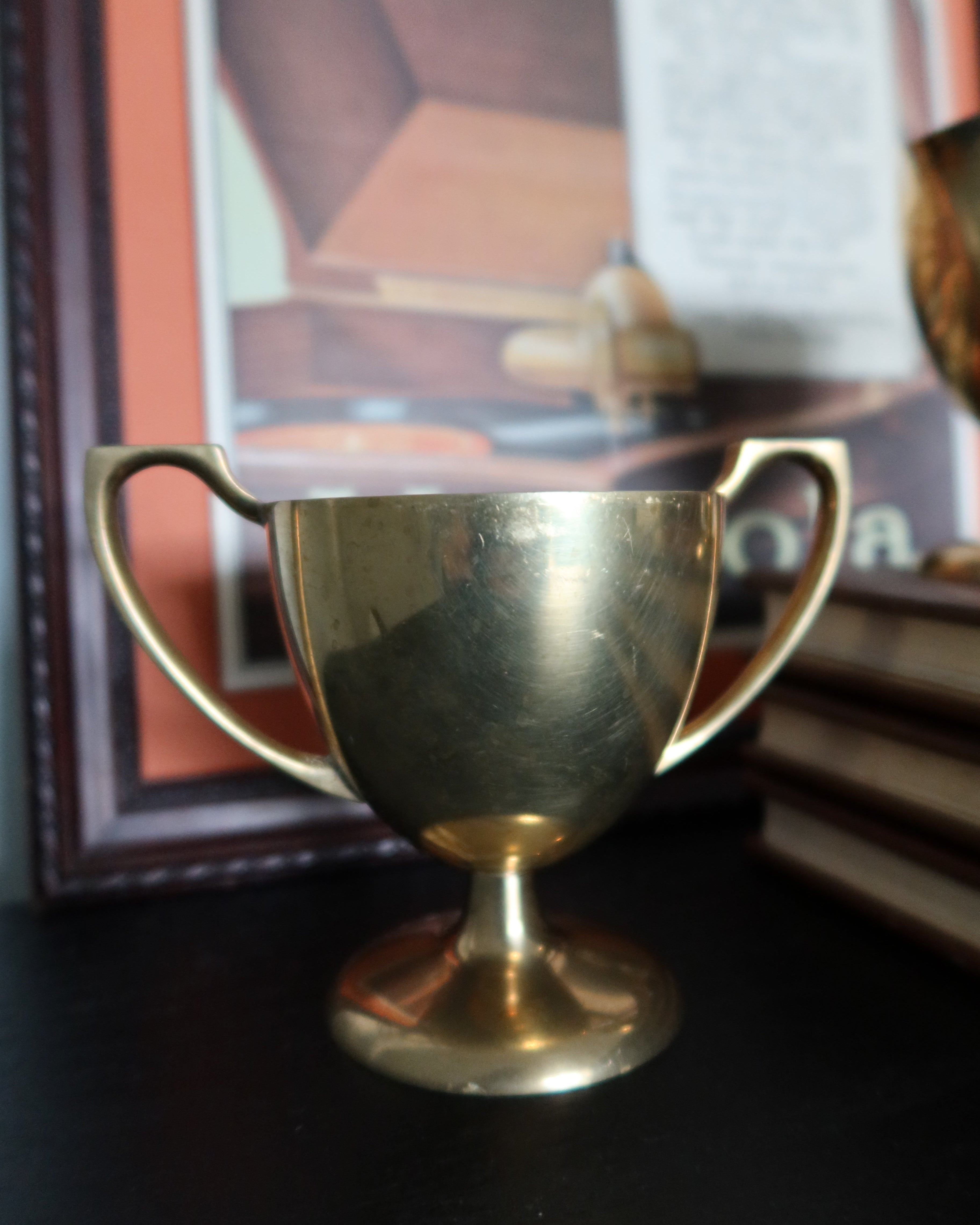 Cassidy Brass Sugar & Creamer Set