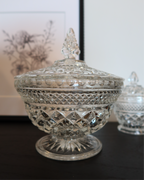 June Glass Candy Jar