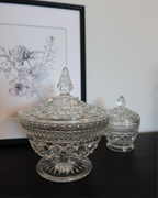 June Glass Candy Jar
