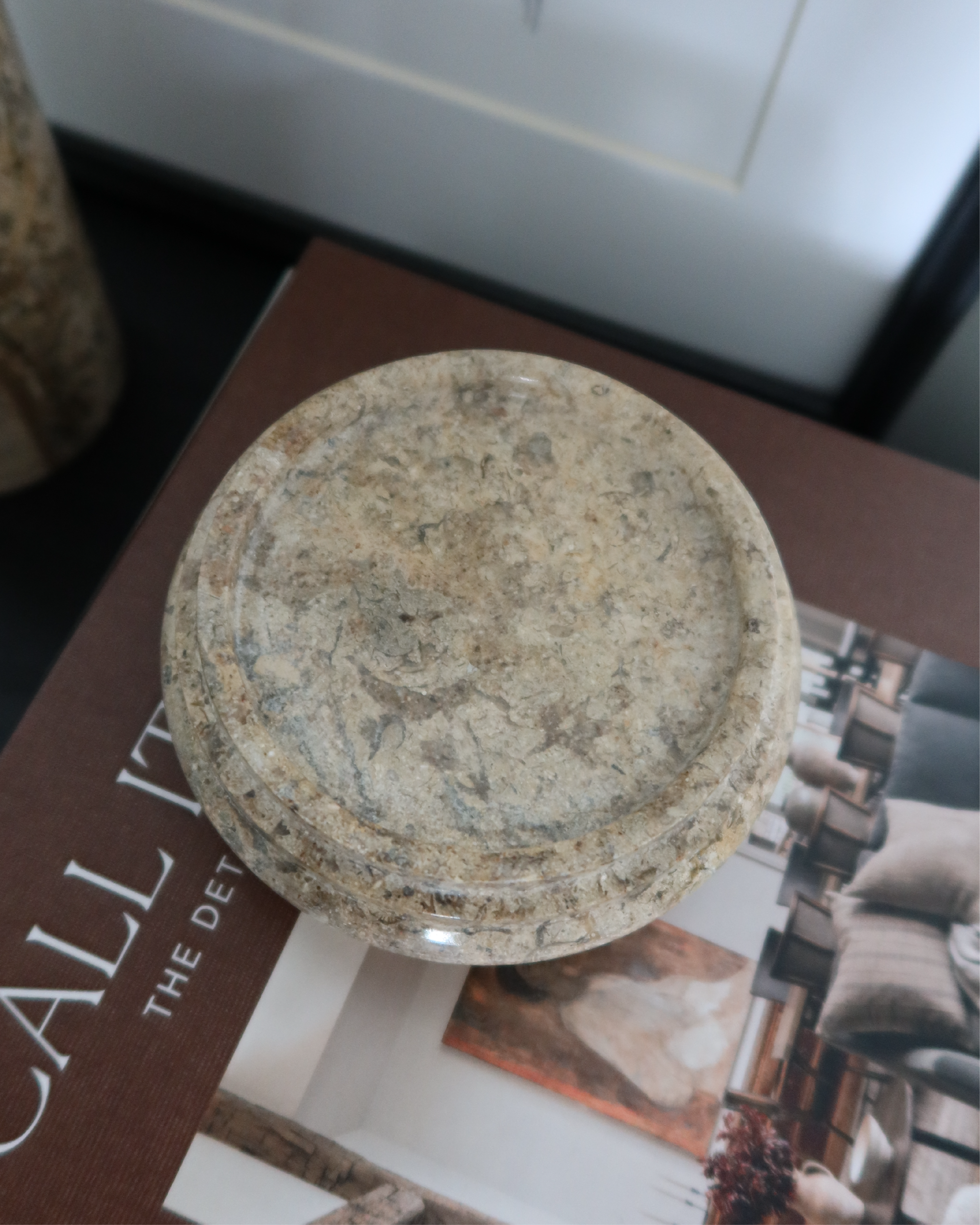 Quinnette Marble Candle Dish