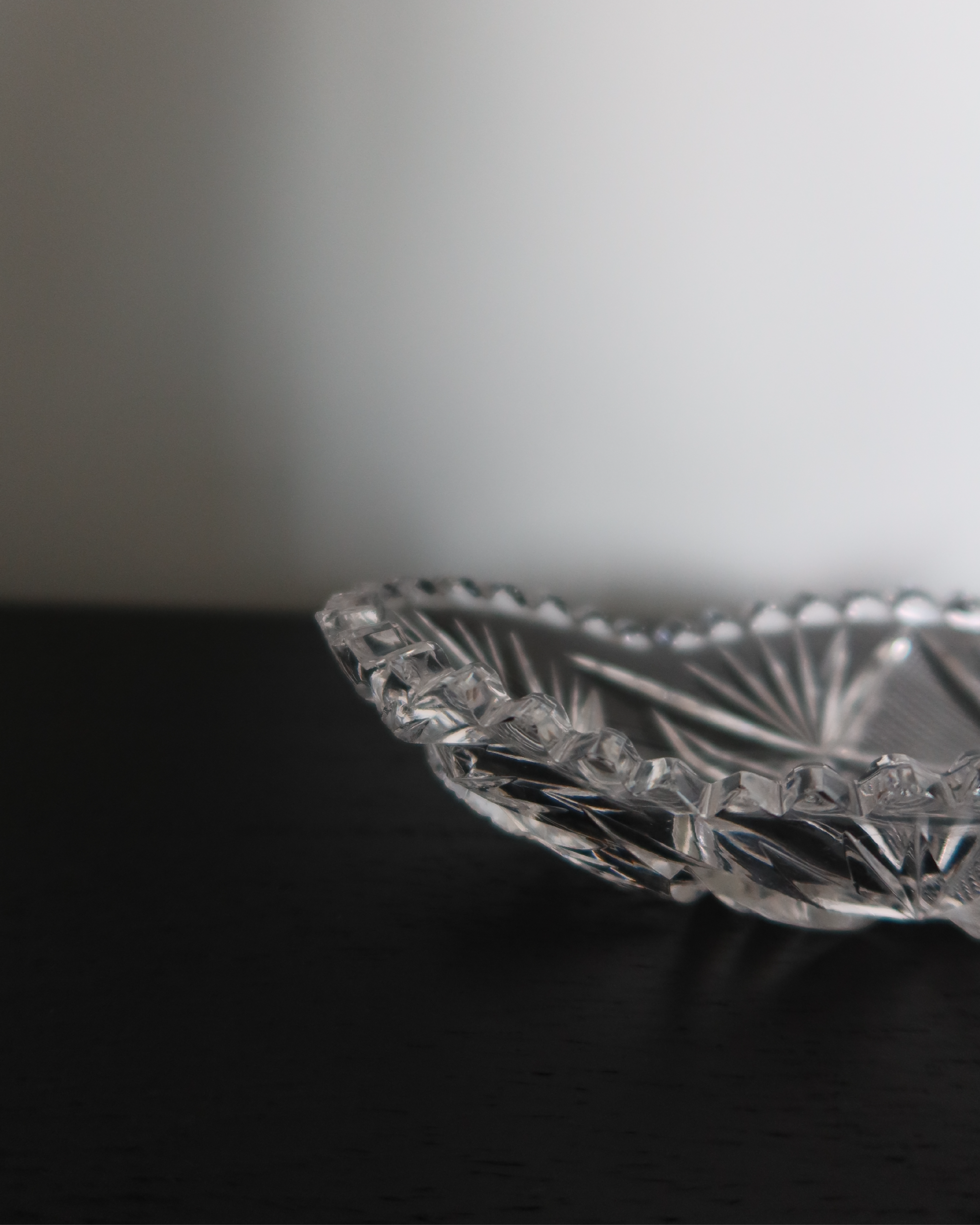 Waverly Crystal Relish Dish