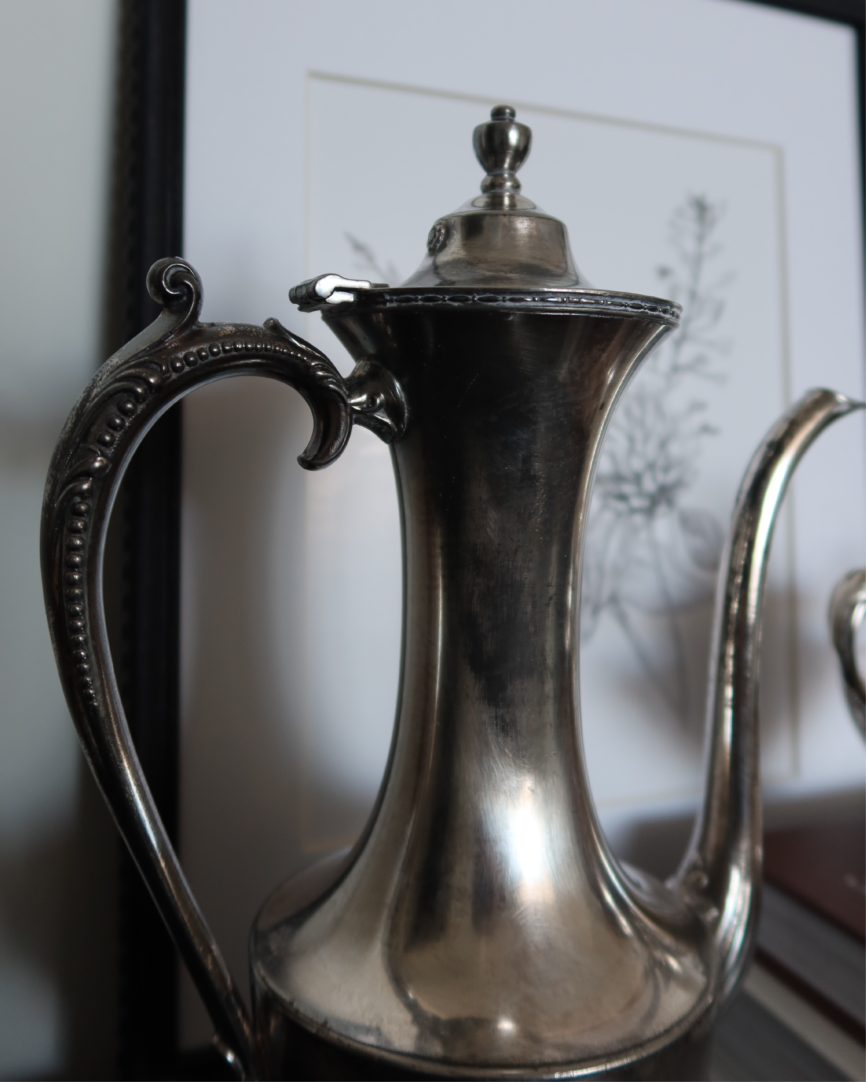 Thea Silver Tea Pot