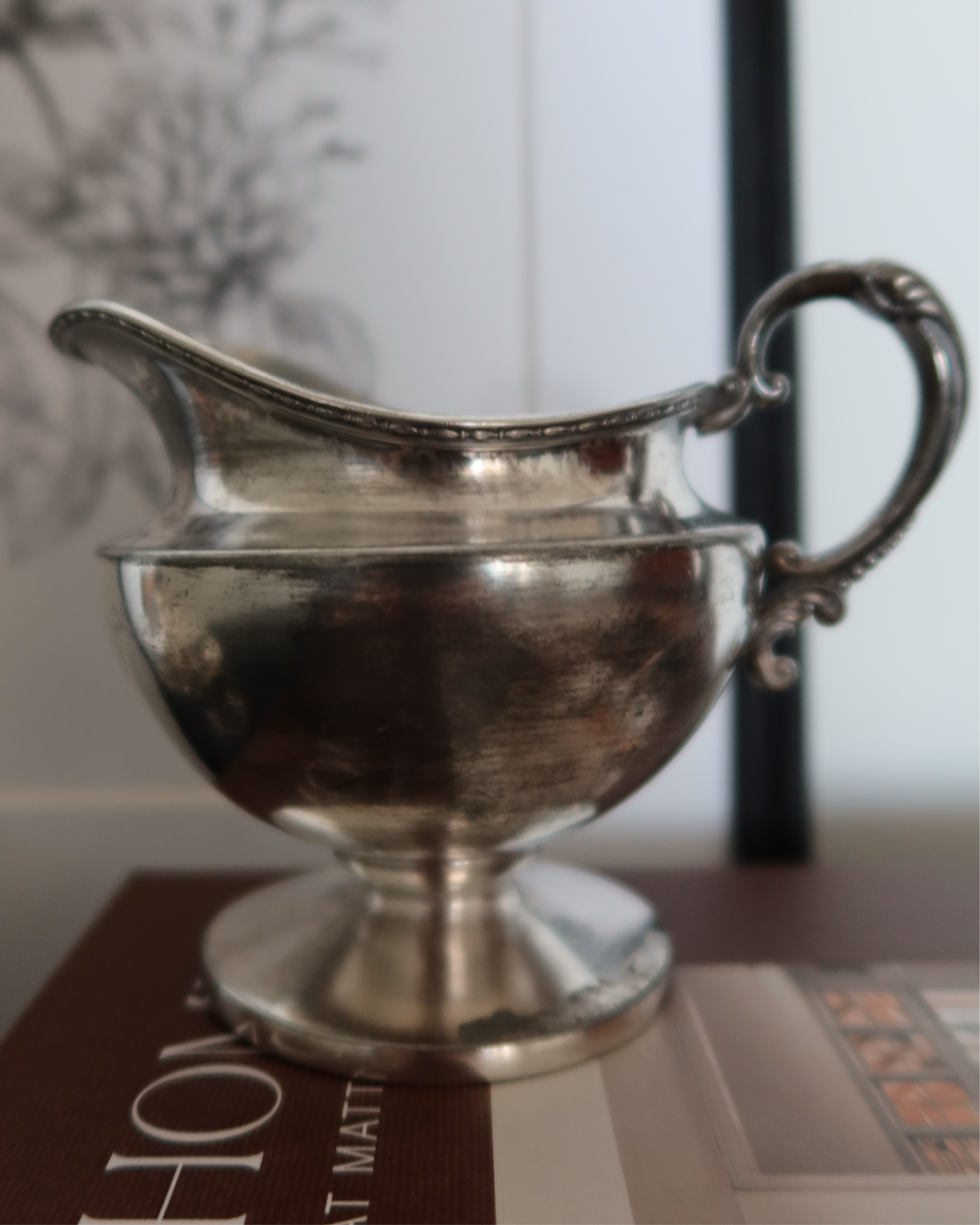 Charlie Silver Sugar & Creamer Set