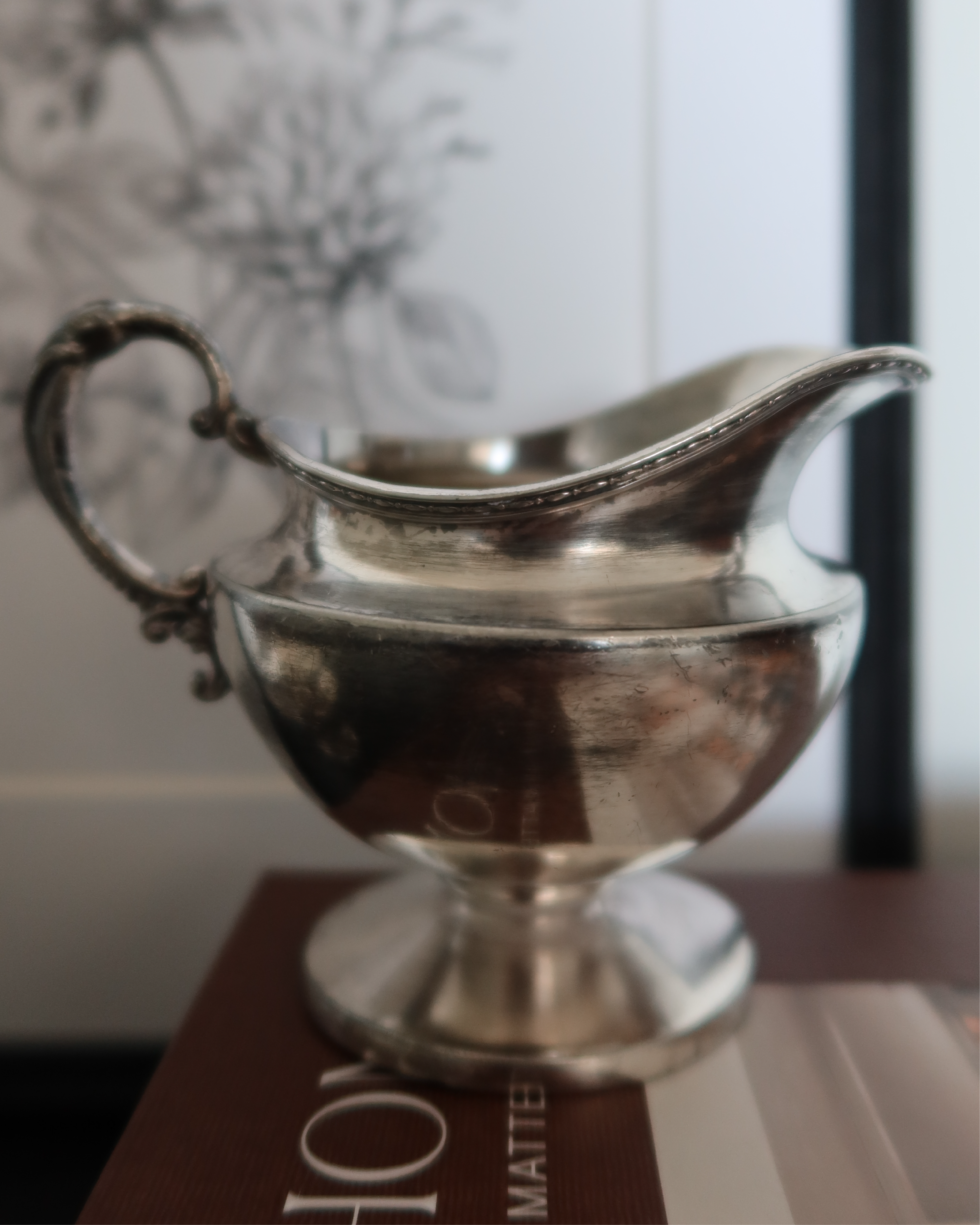 Charlie Silver Sugar & Creamer Set