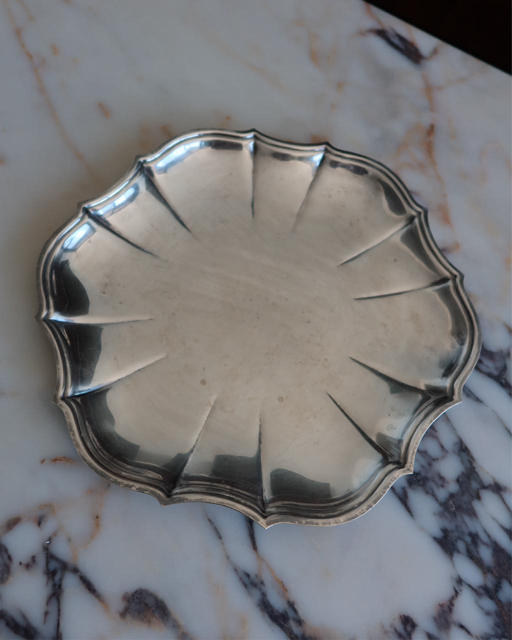 Tawny 11" Silver Tray
